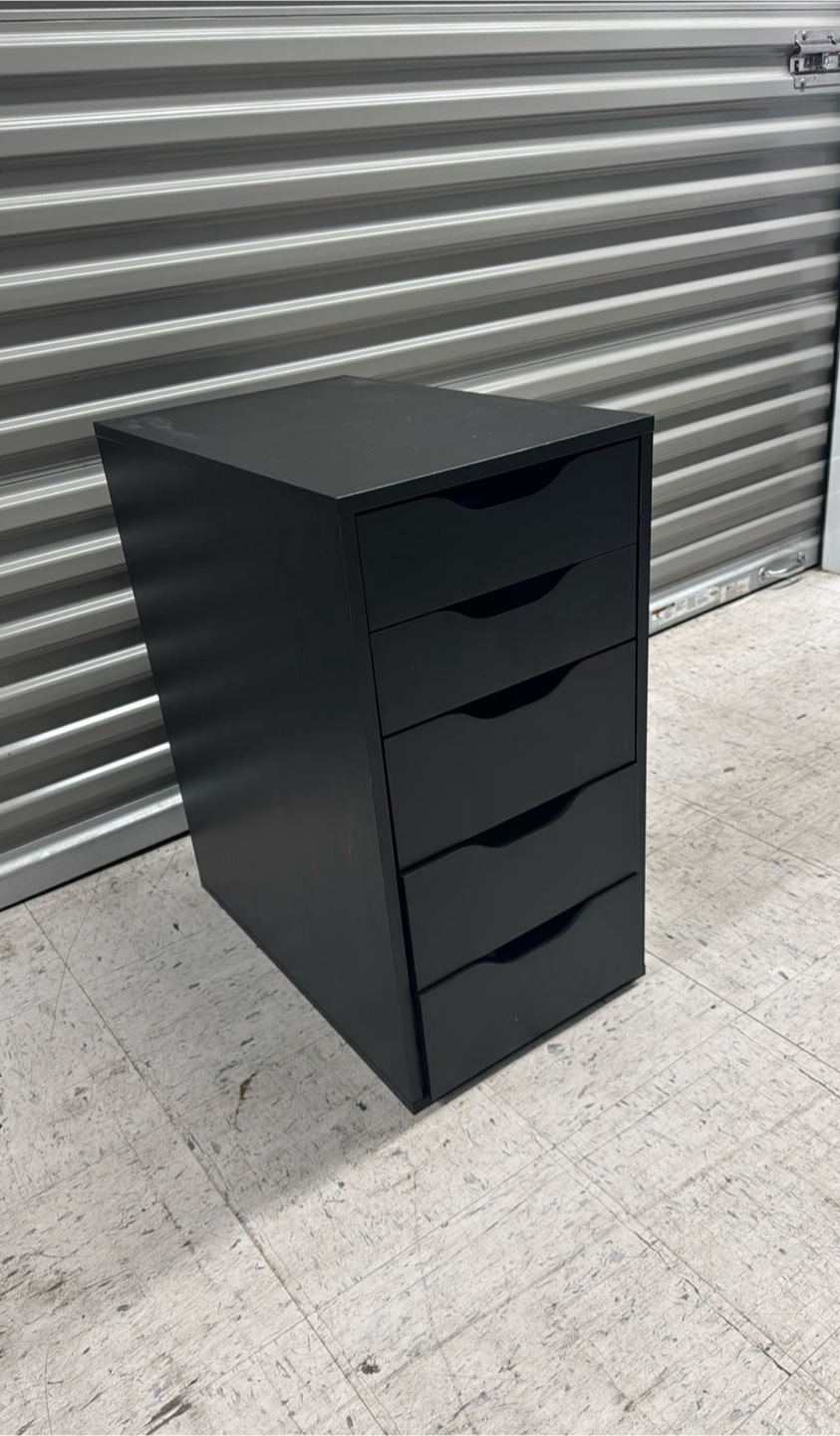 IKEA Alex Drawer Unit - Black - photo 2