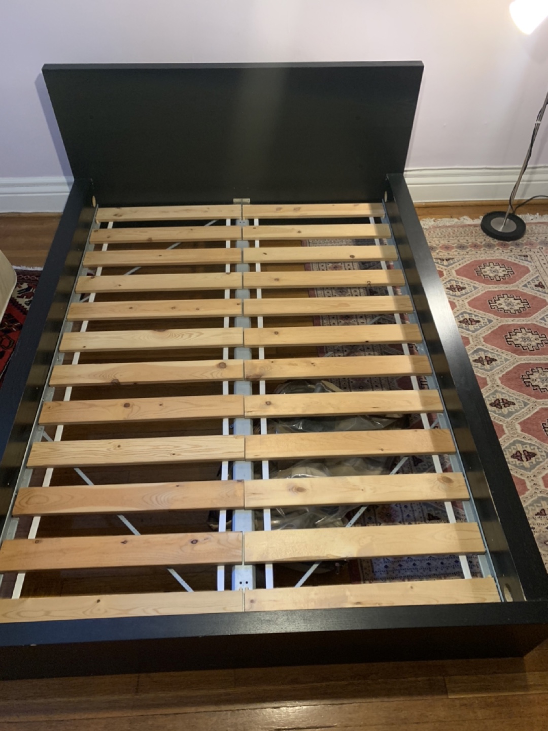 Brown bed frame (size: full) - photo 4