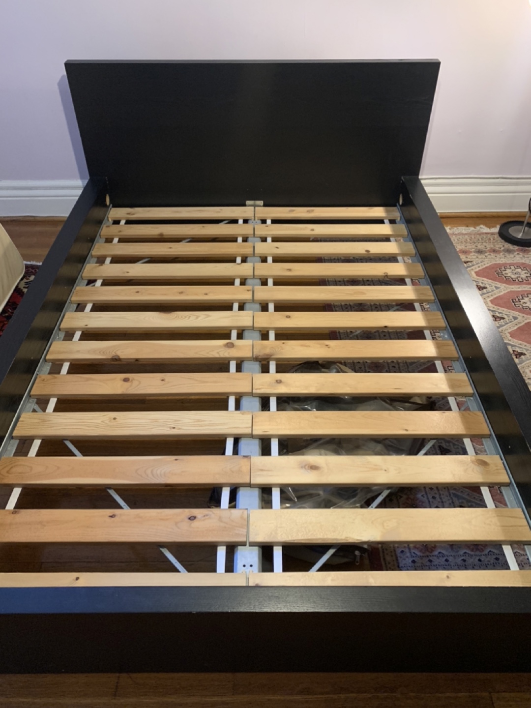 Brown bed frame (size: full) - photo 3
