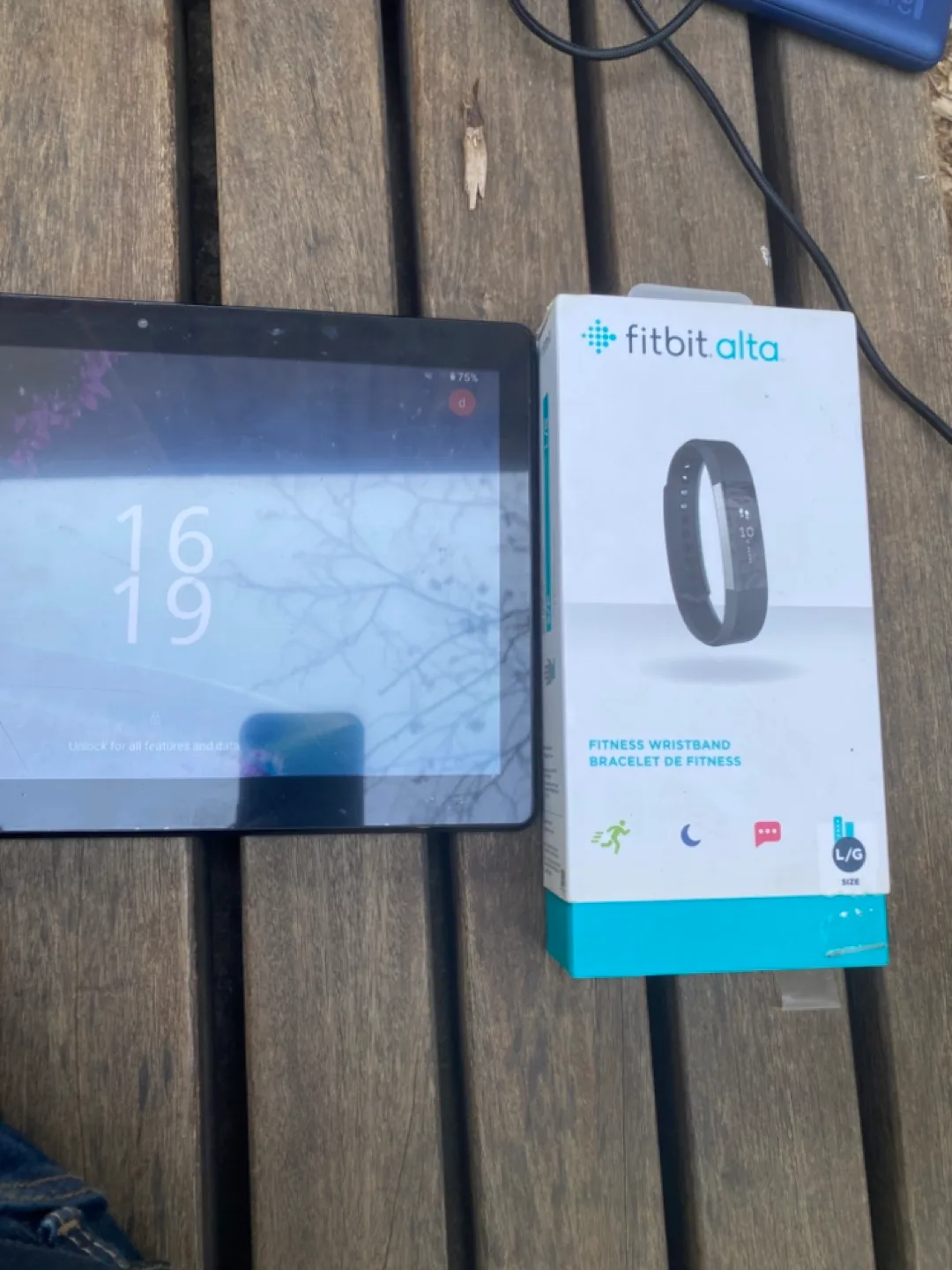 Tablet &Fitbit Alta Fitness PLZ READ DESCRIPTION thumbnail