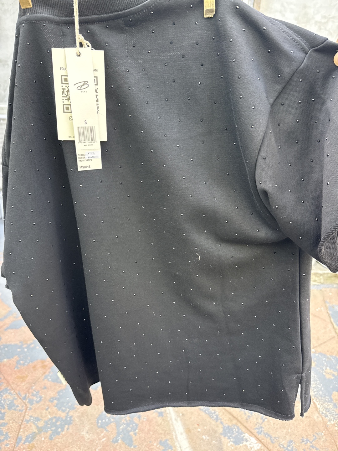 Bkays Monsterz Black Sweatshirt - Size Small - photo 3