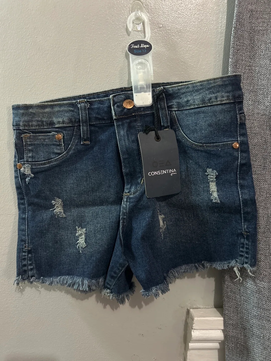 Consentina Jeans Denim Shorts - Size 40 / S / USA 4 thumbnail