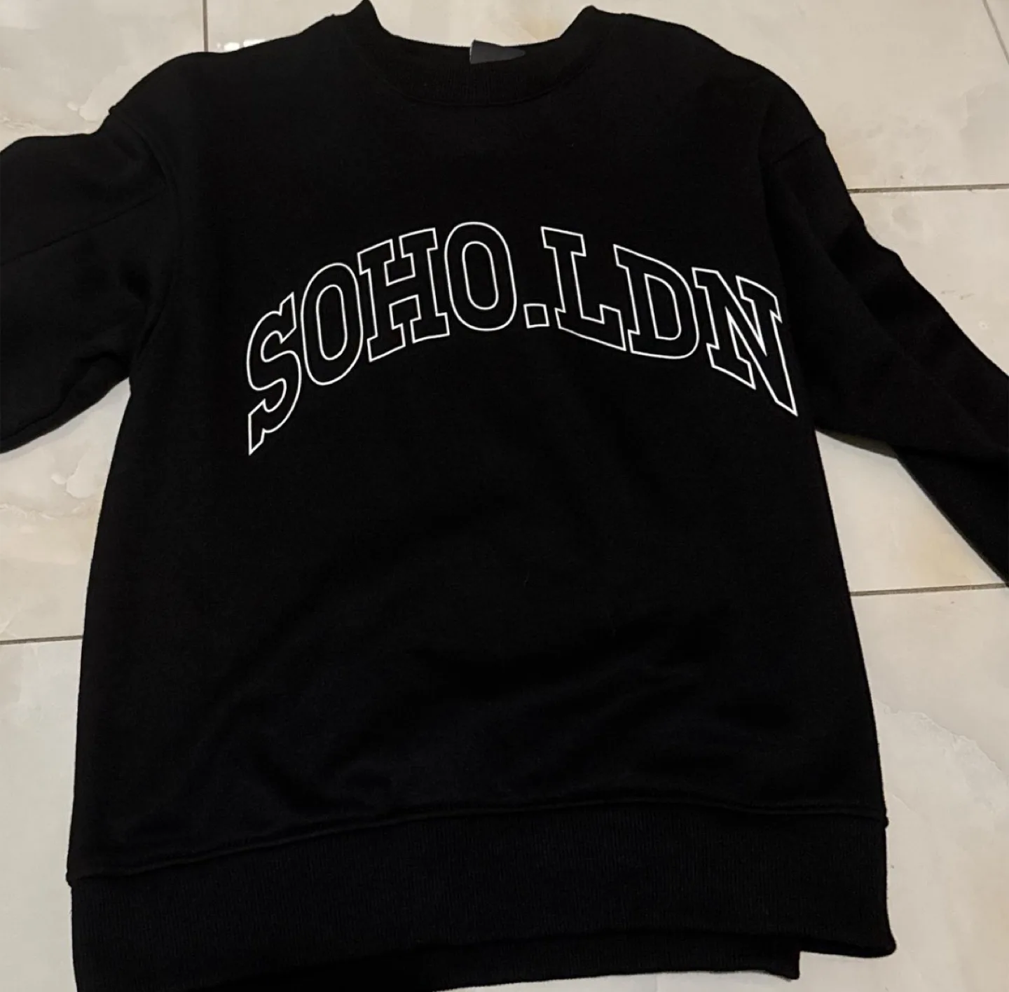 Soho.Ldn Black Sweatshirt thumbnail