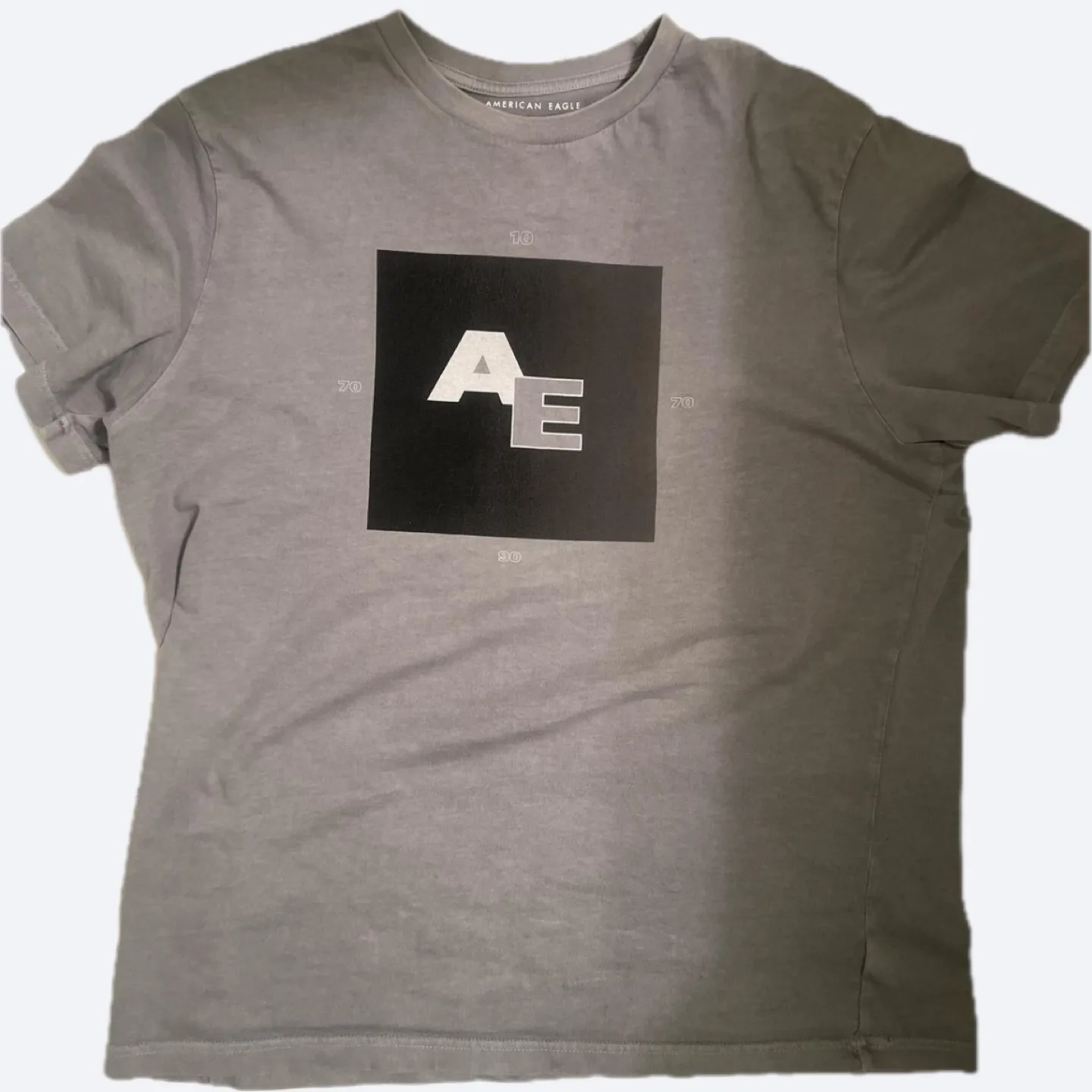 American Eagle Grey T-Shirt thumbnail