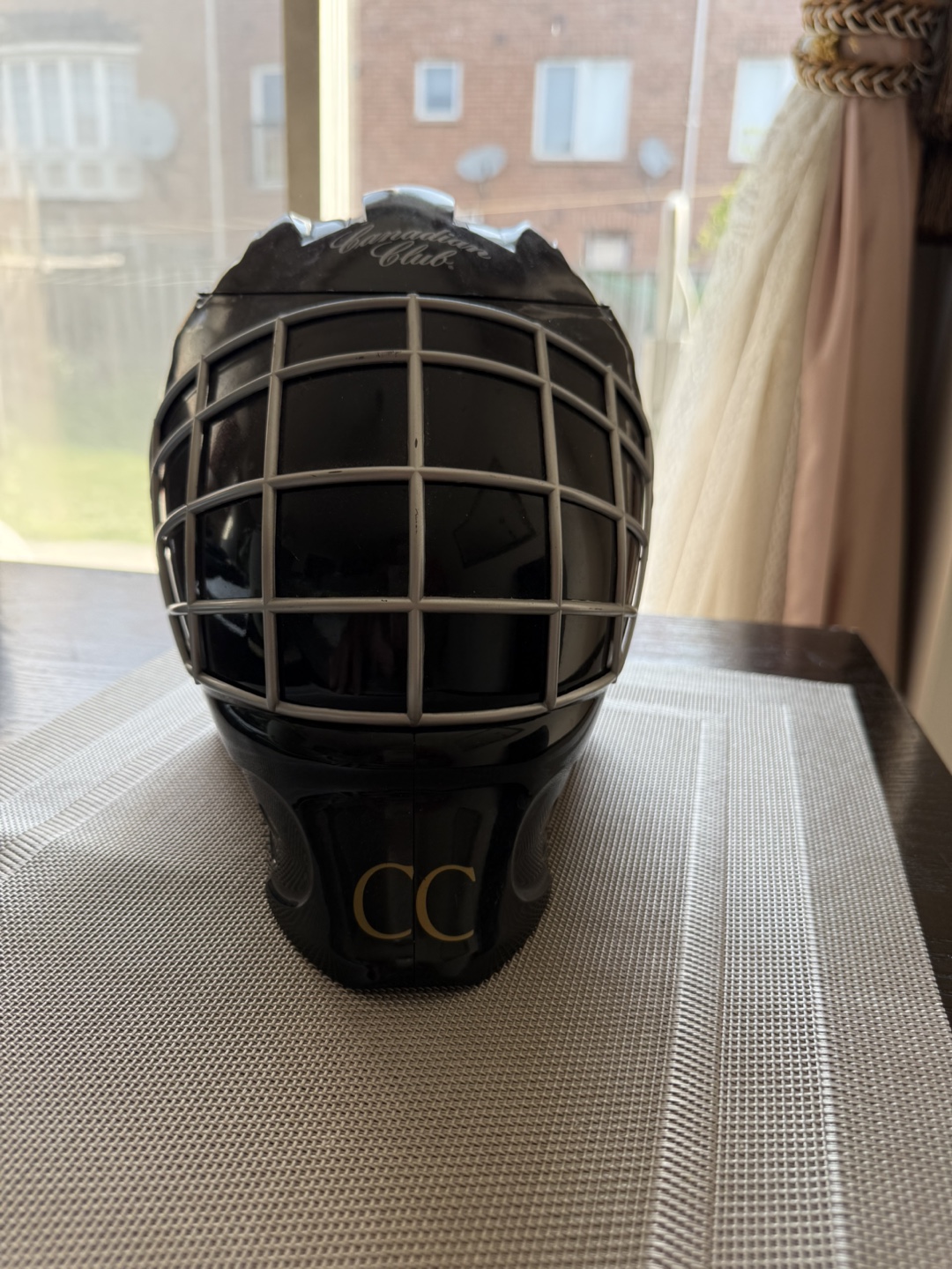 Canadian Club Hockey Helmet Shaped icebox - photo 3