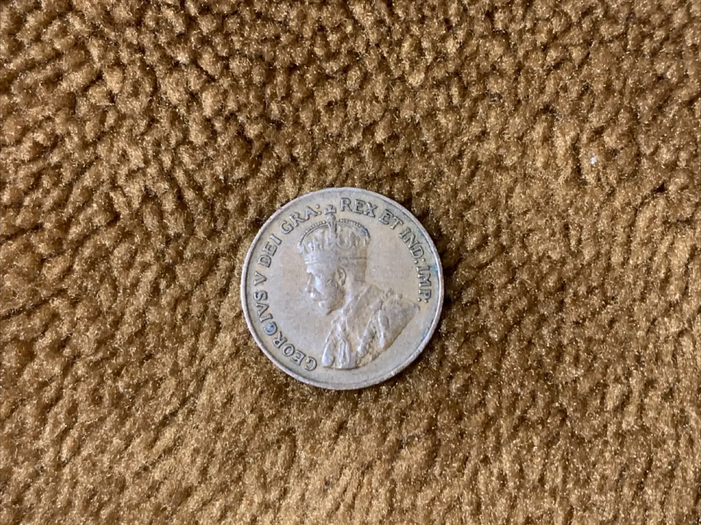 1927 Canadian One Cent Coin thumbnail
