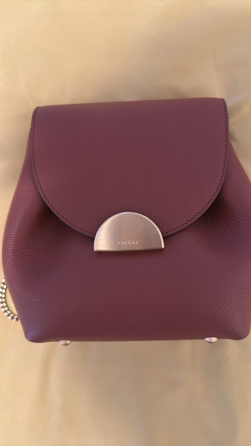 Polène Numéro Un Mini Terracotta Bag- all leather - photo 2