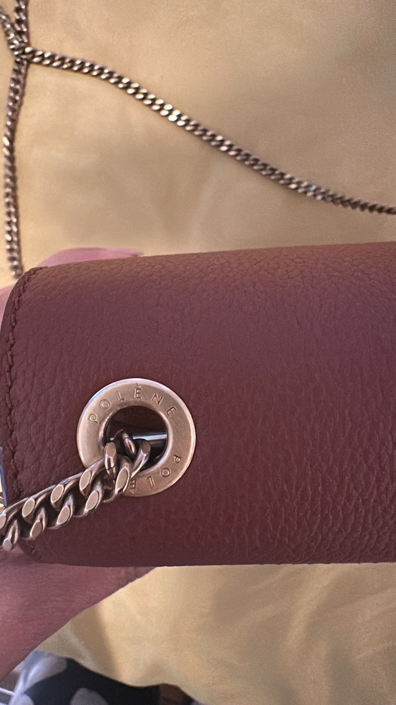 Polène Numéro Un Mini Terracotta Bag- all leather - photo 5