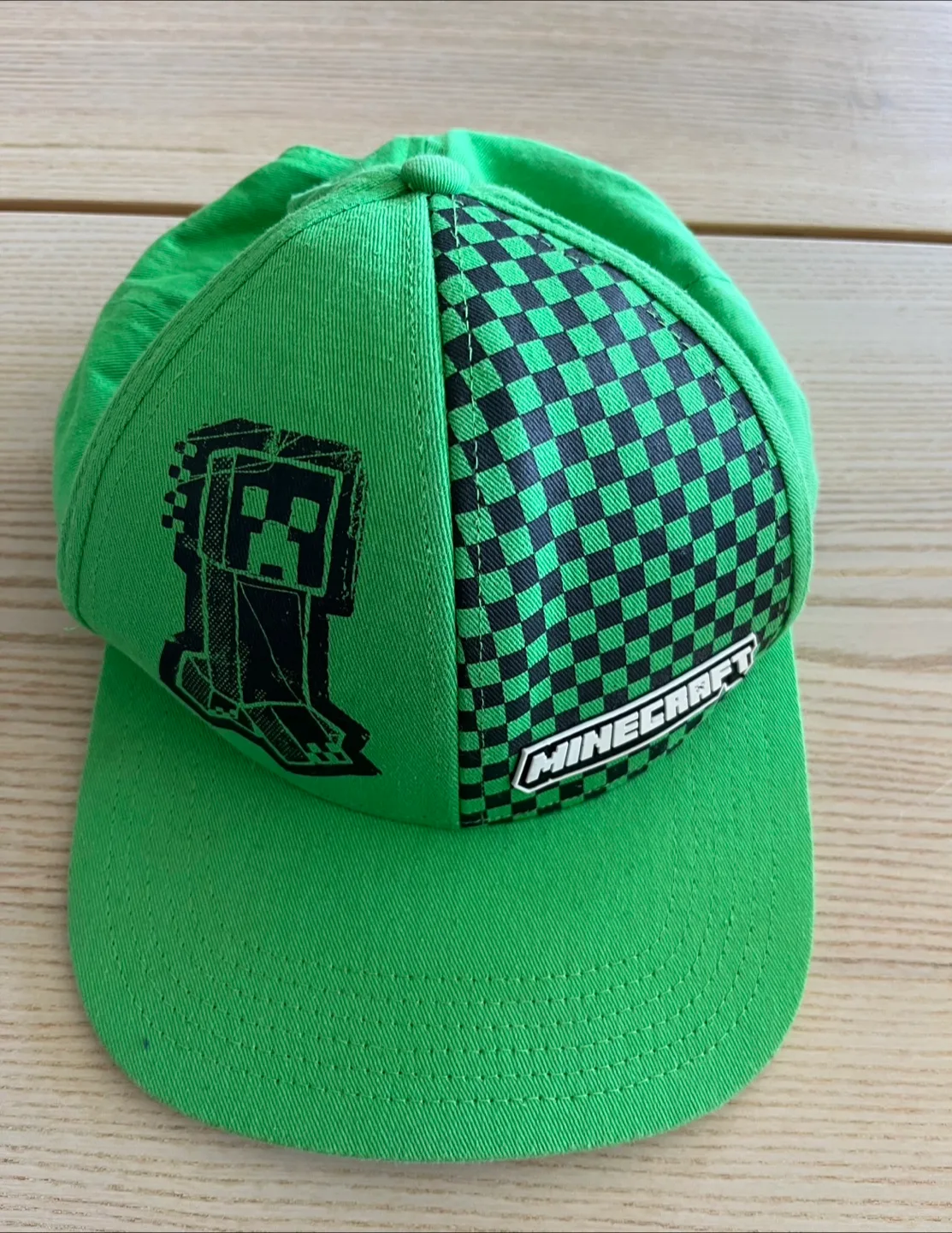 Minecraft Creeper Green Baseball Cap thumbnail