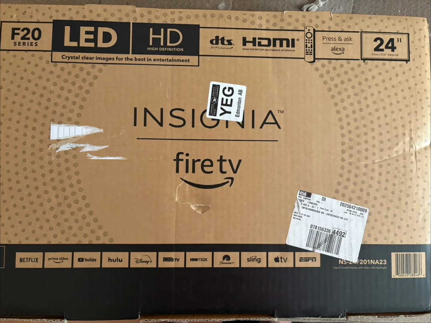New Insignia Fire TV 24 inch image indicator(8)