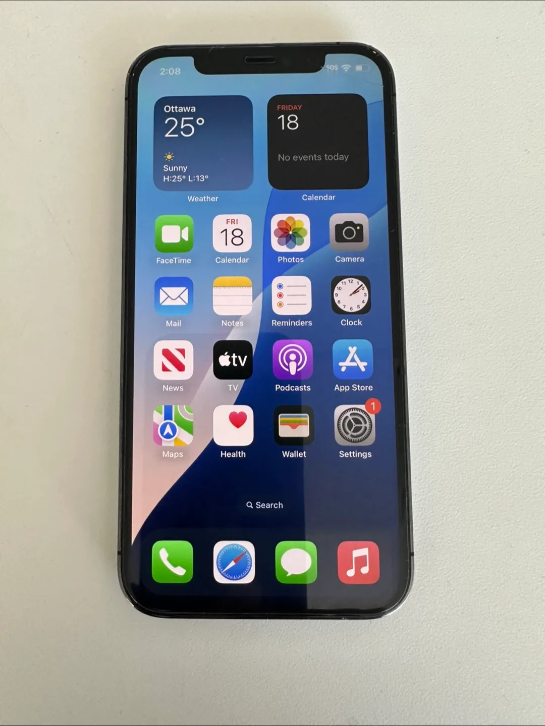 iPhone 12 Pro Graphite 128GB 80% - Excellent Condition thumbnail