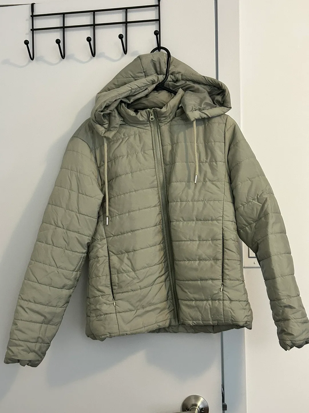 Puffer Jacket - Sage Green thumbnail