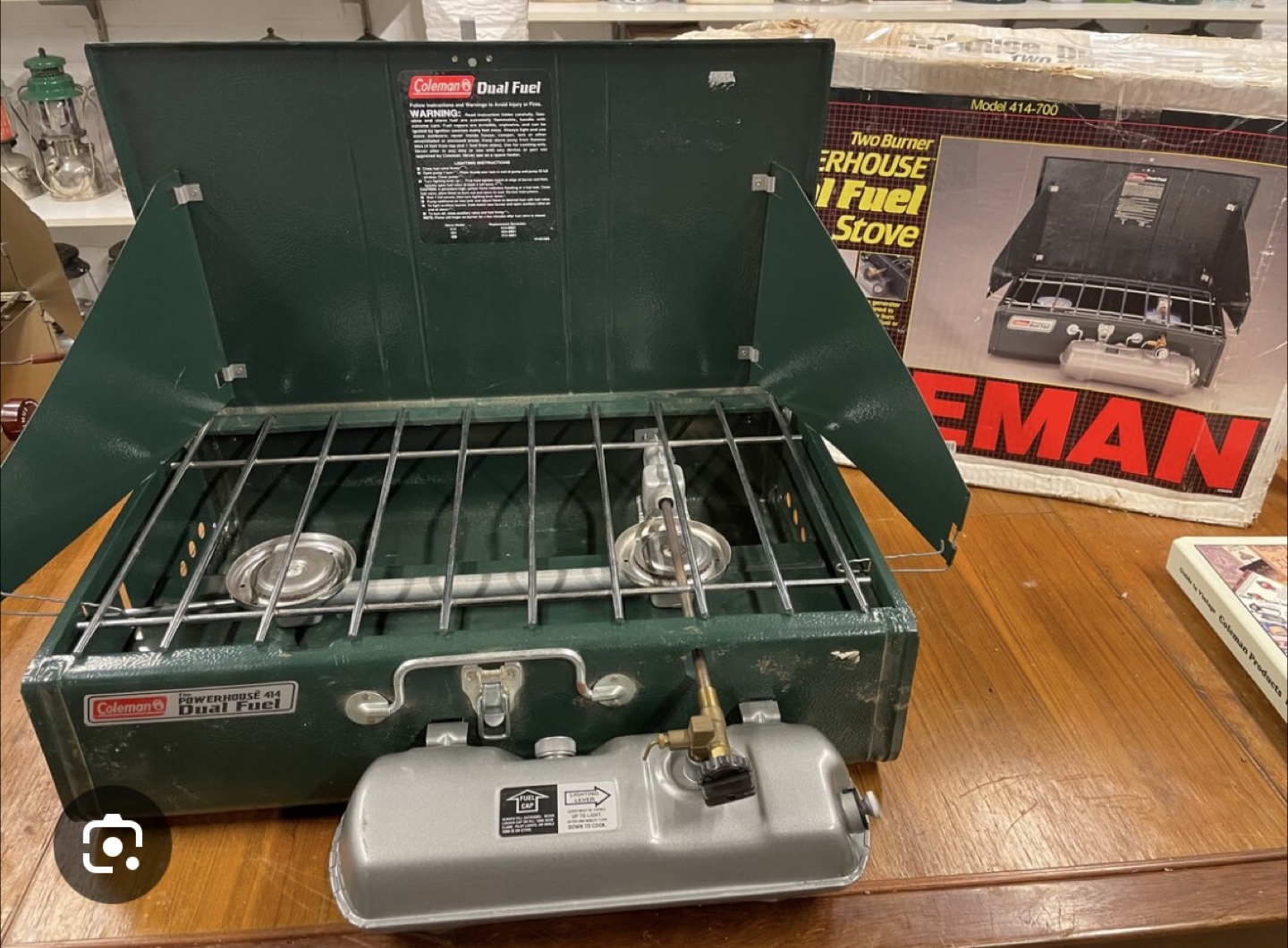 Coleman Powerhouse Dual Fuel Stove - Two Burner