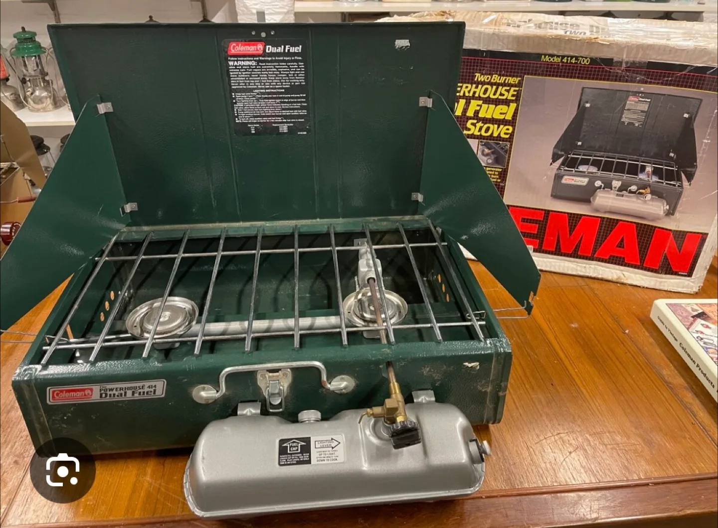 Coleman Powerhouse Dual Fuel Stove - Two Burner thumbnail