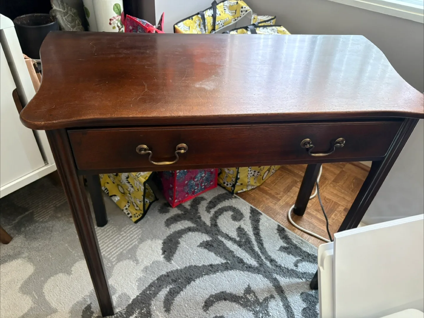Vintage Wood Desk/Table thumbnail