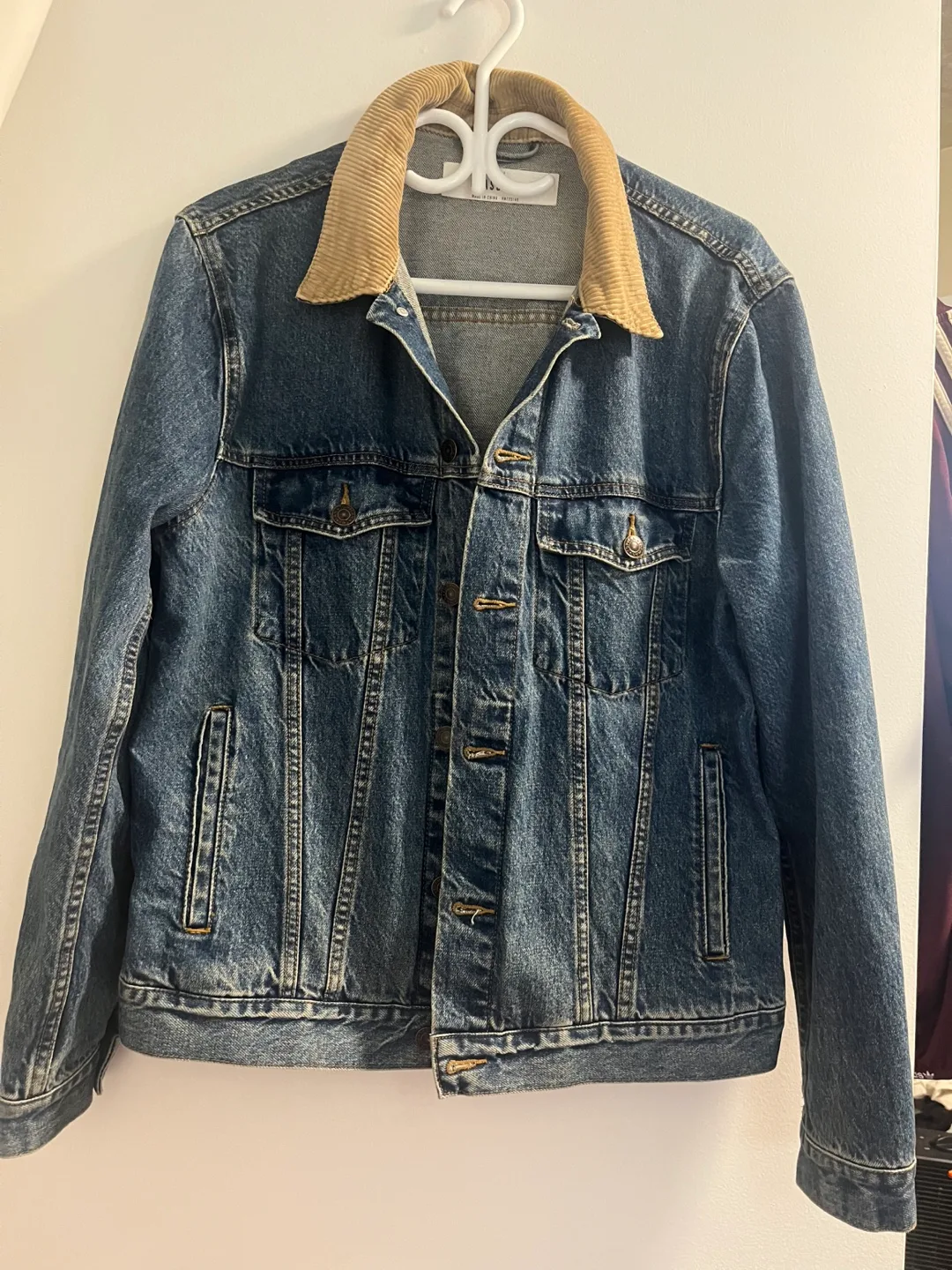 Topman Classic Denim Jacket - Size Small thumbnail
