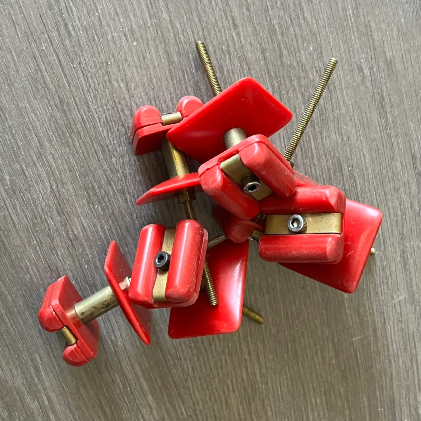 Red Cabinet Knobs - Set of 6 thumbnail