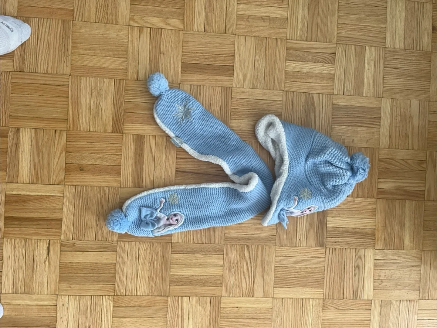 Disney Frozen Hat and Scarf Set - Blue thumbnail