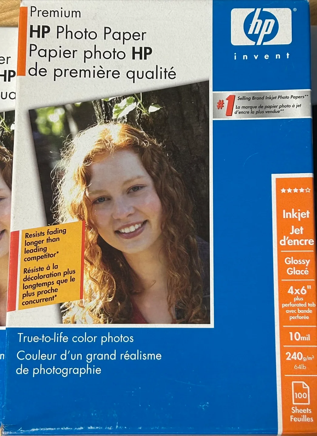 HP Premium Photo Paper, 4x6, 100 Sheets image indicator(2)