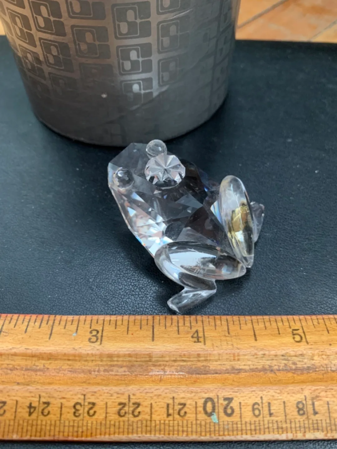 Swarovski Crystal Frog Prince Figurine thumbnail