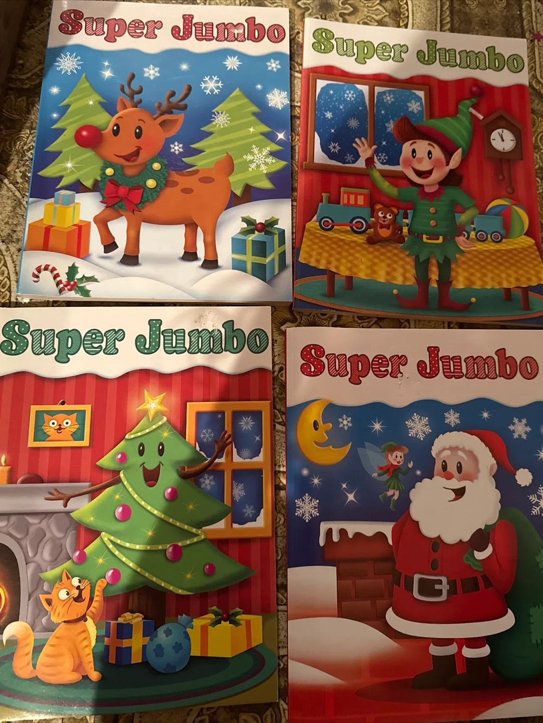 $5 for all Super Jumbo Christmas colouring Books thumbnail