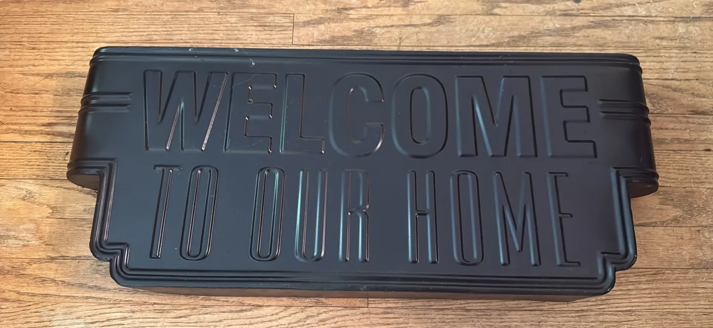 Welcome To Our Home Sign thumbnail