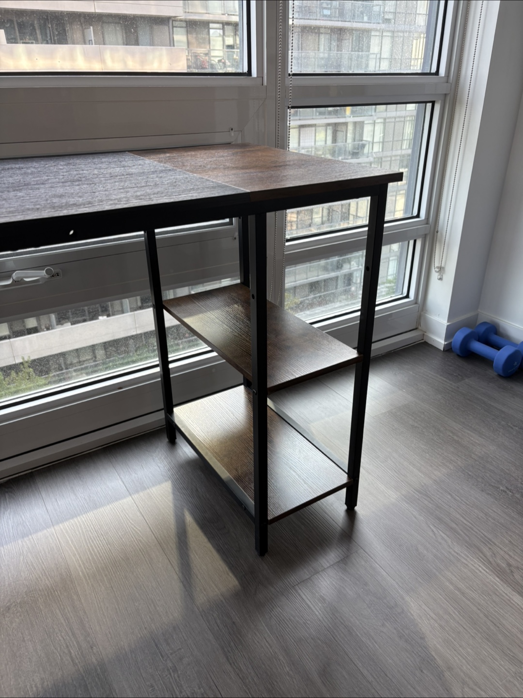 Computer Desk with Shelves - photo 3