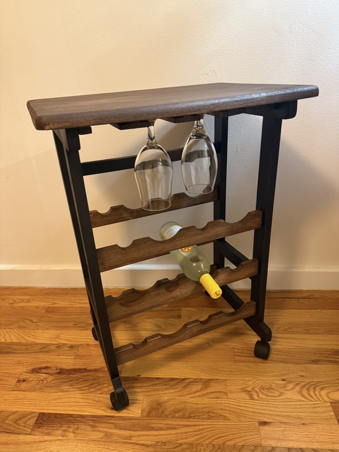 Wood Mini Bar Cart - photo 5