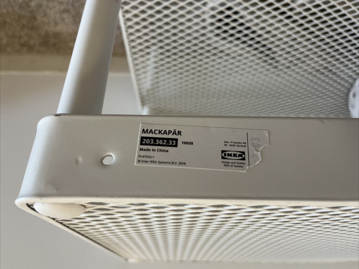 IKEA MACKAPÄR Shoe Rack, White - photo 2
