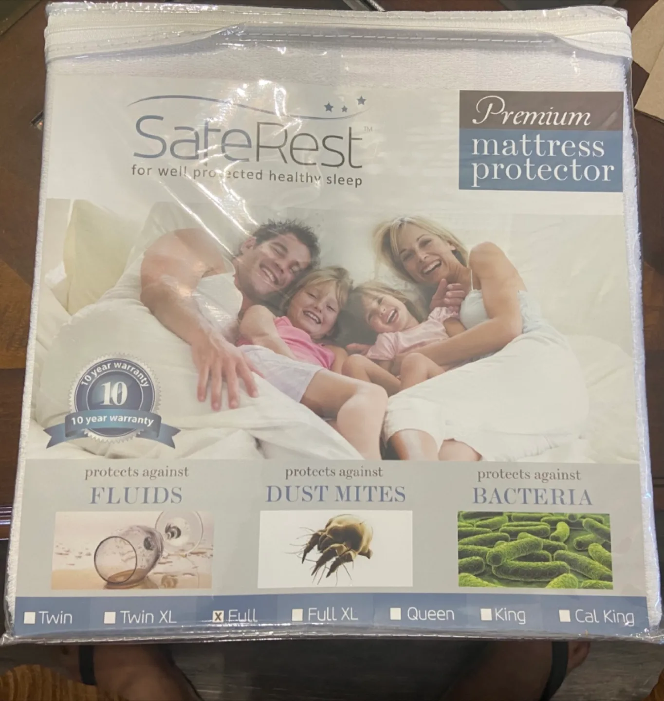 SafeRest Premium Mattress Protector - Full thumbnail