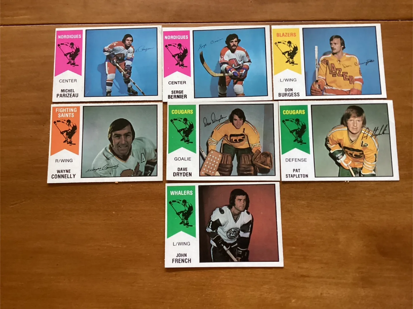 7. FACTORY ERROR O-PEE-CHEE 1974-75 WHA Cards ! thumbnail