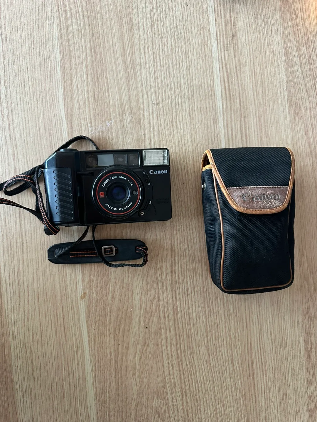 Canon Camera with Case 38mm 1:2.8 thumbnail