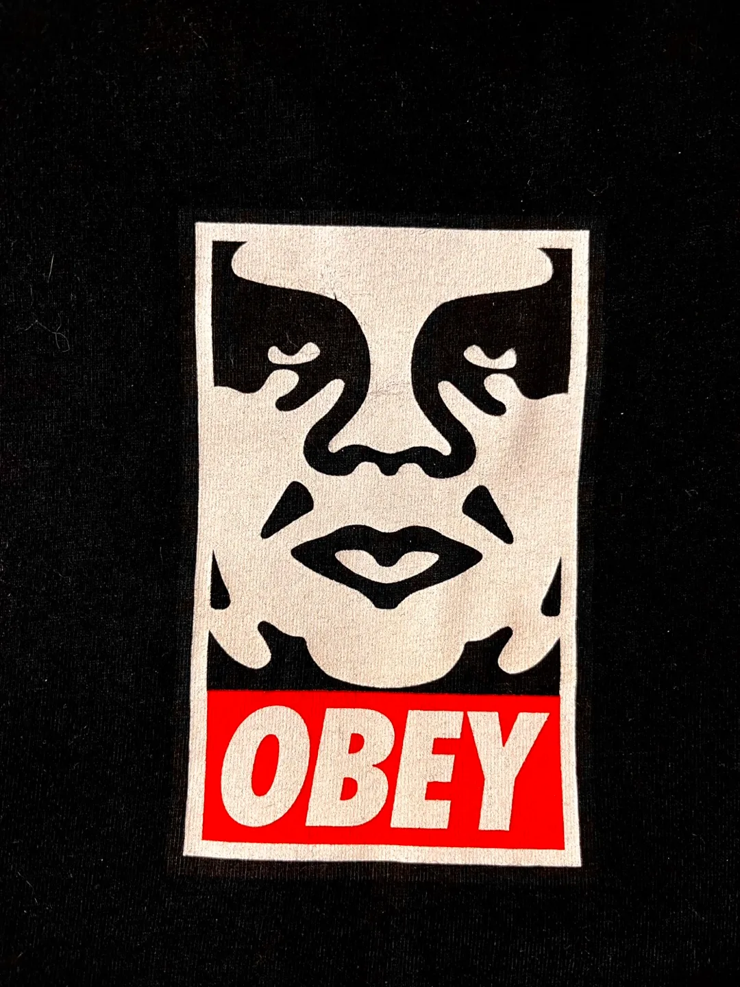 Authentic OBEY Black T-Shirt thumbnail