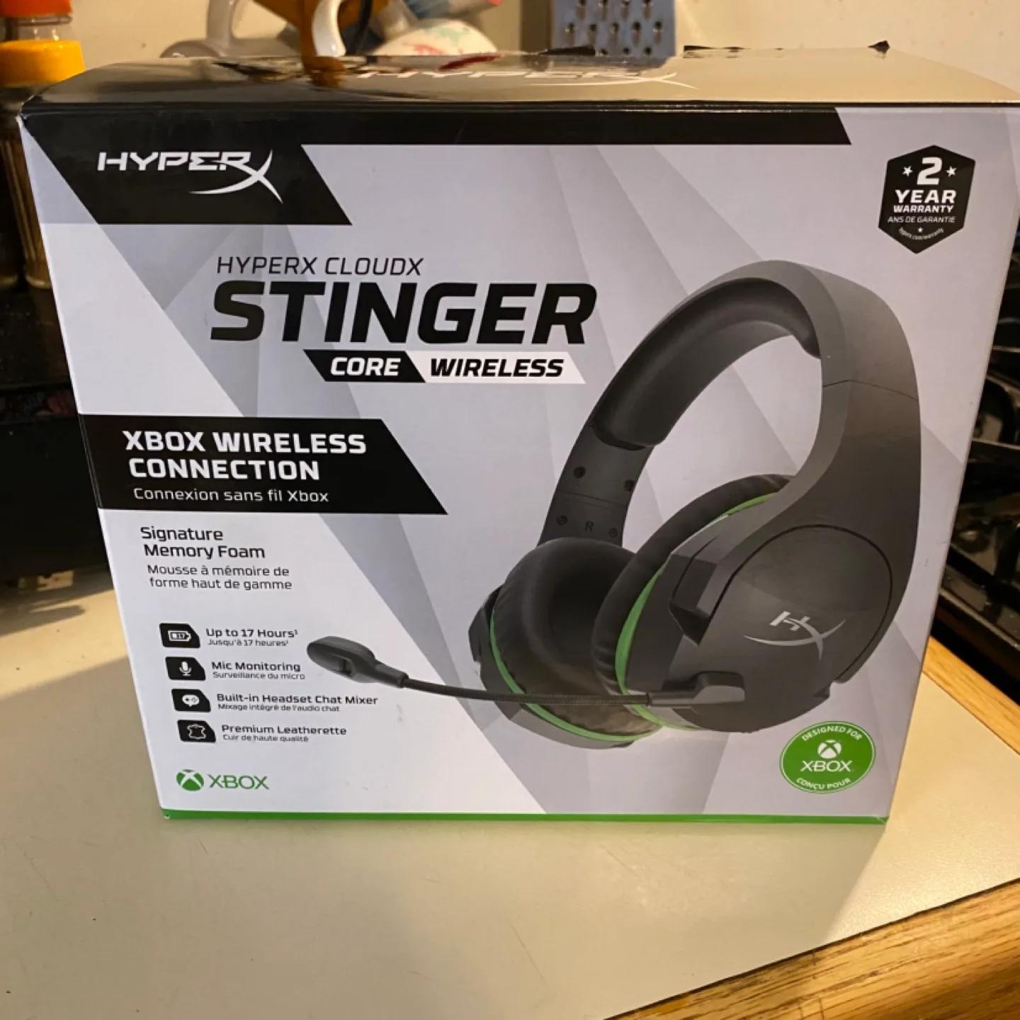 HyperX CloudX Stinger Core Wireless Xbox Headset thumbnail