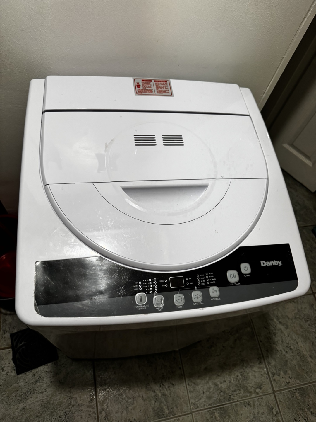 Danby Portable Washing Machine 1.6 Cu ft