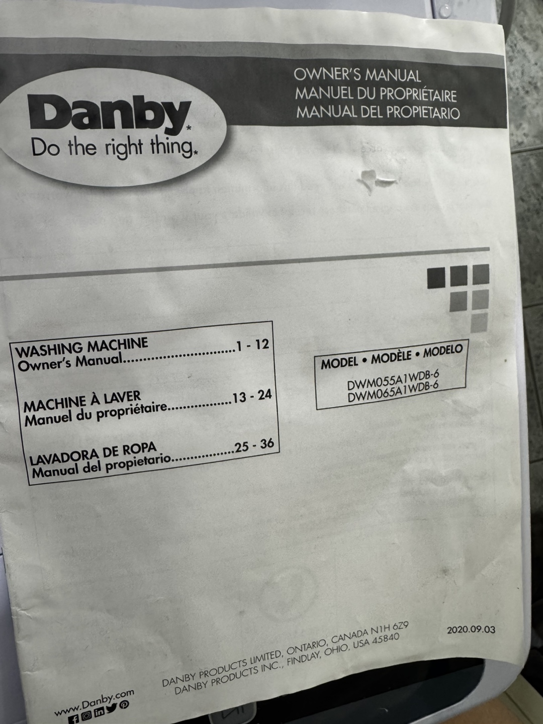 Danby Portable Washing Machine 1.6 Cu ft - photo 4