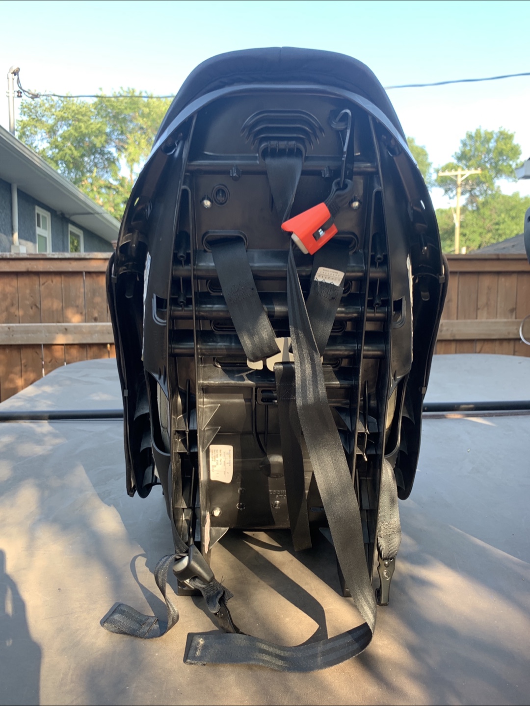 Evenflo Car Seat - Black & Beige - photo 2