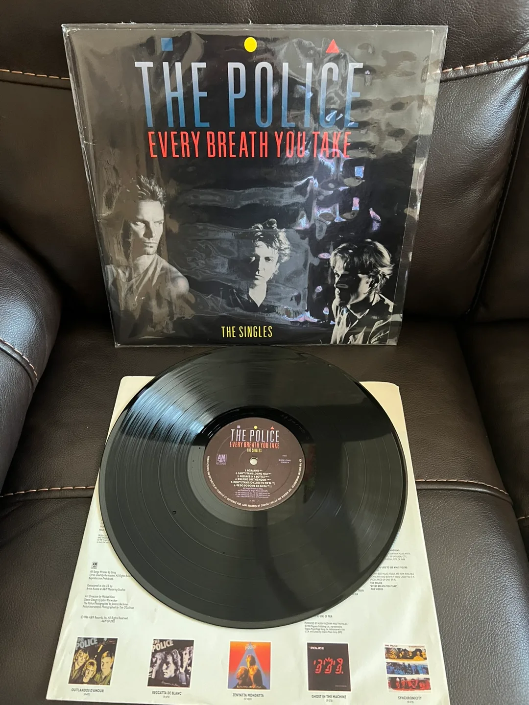 The Police - Every Breath You Take (The Singles)Vinyl Record thumbnail