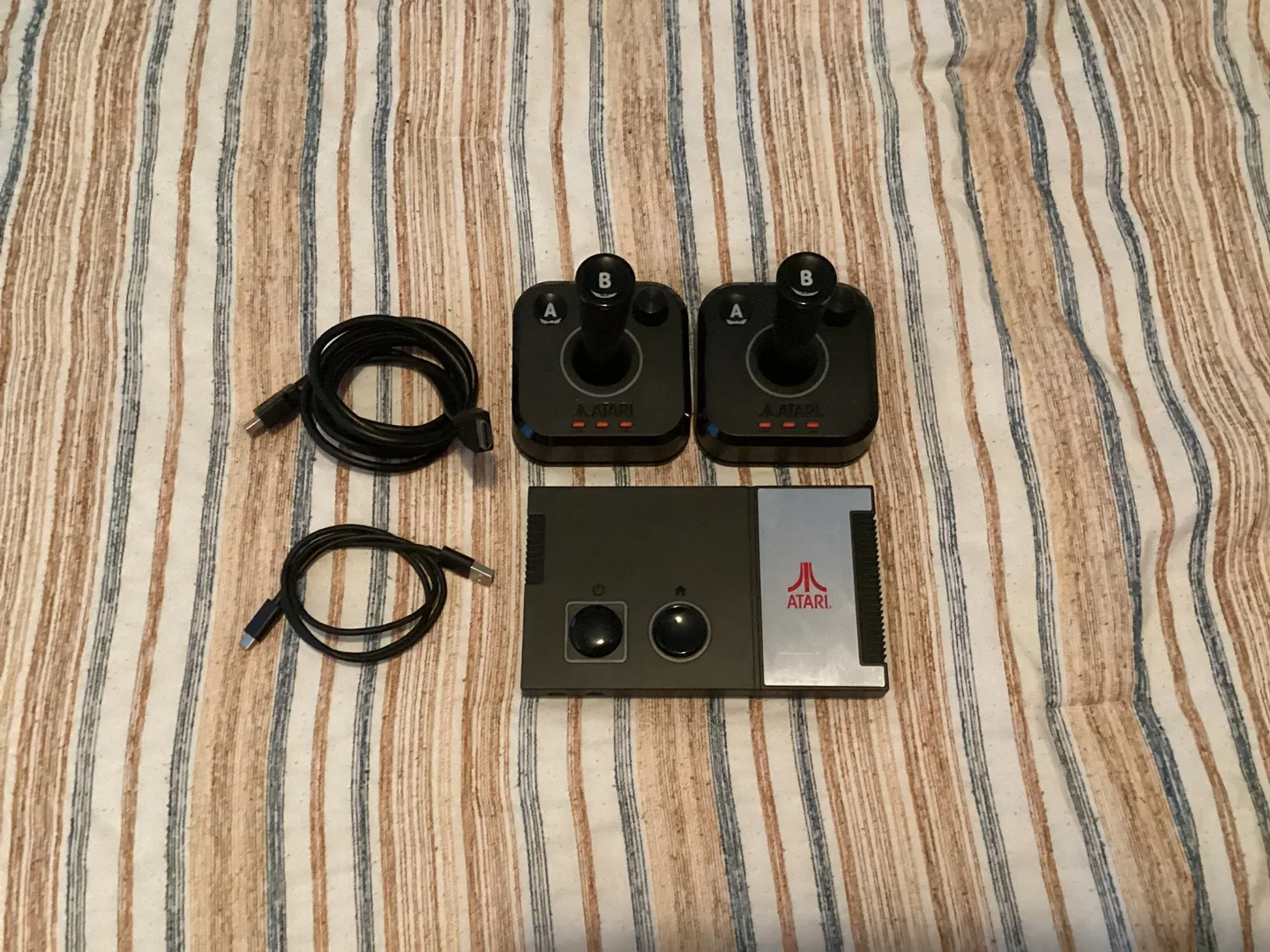 Atari Mini Console with 2 Joysticks thumbnail