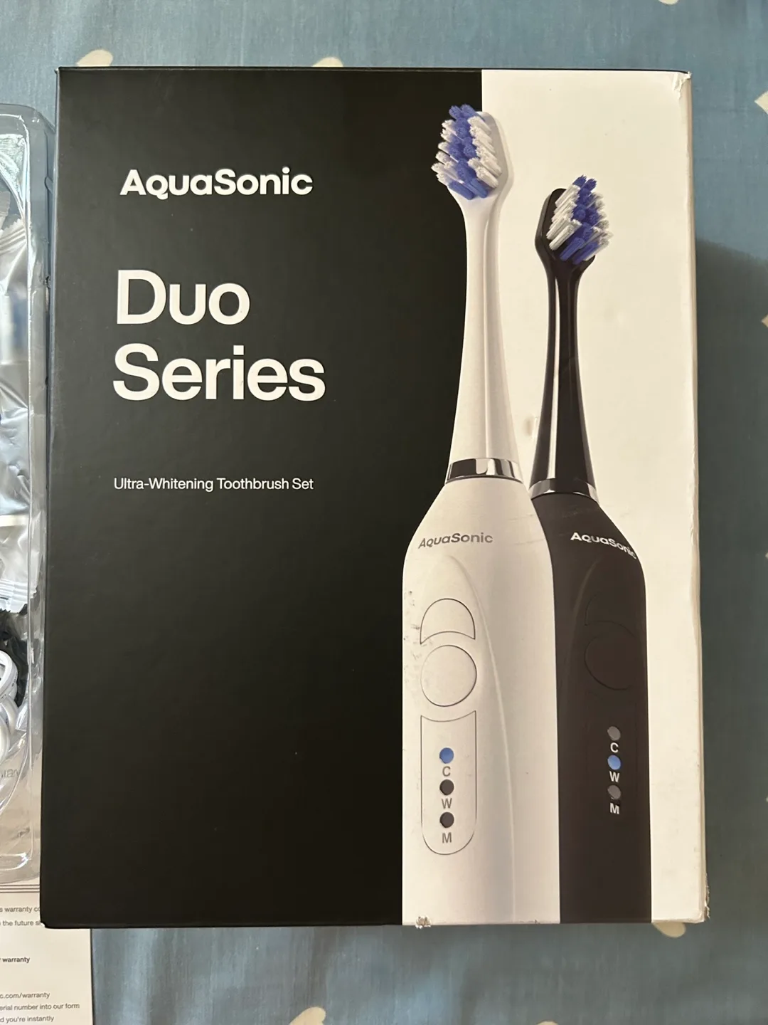 New AquaSonic Duo Series Ultra-Whitening Toothbrush Set thumbnail