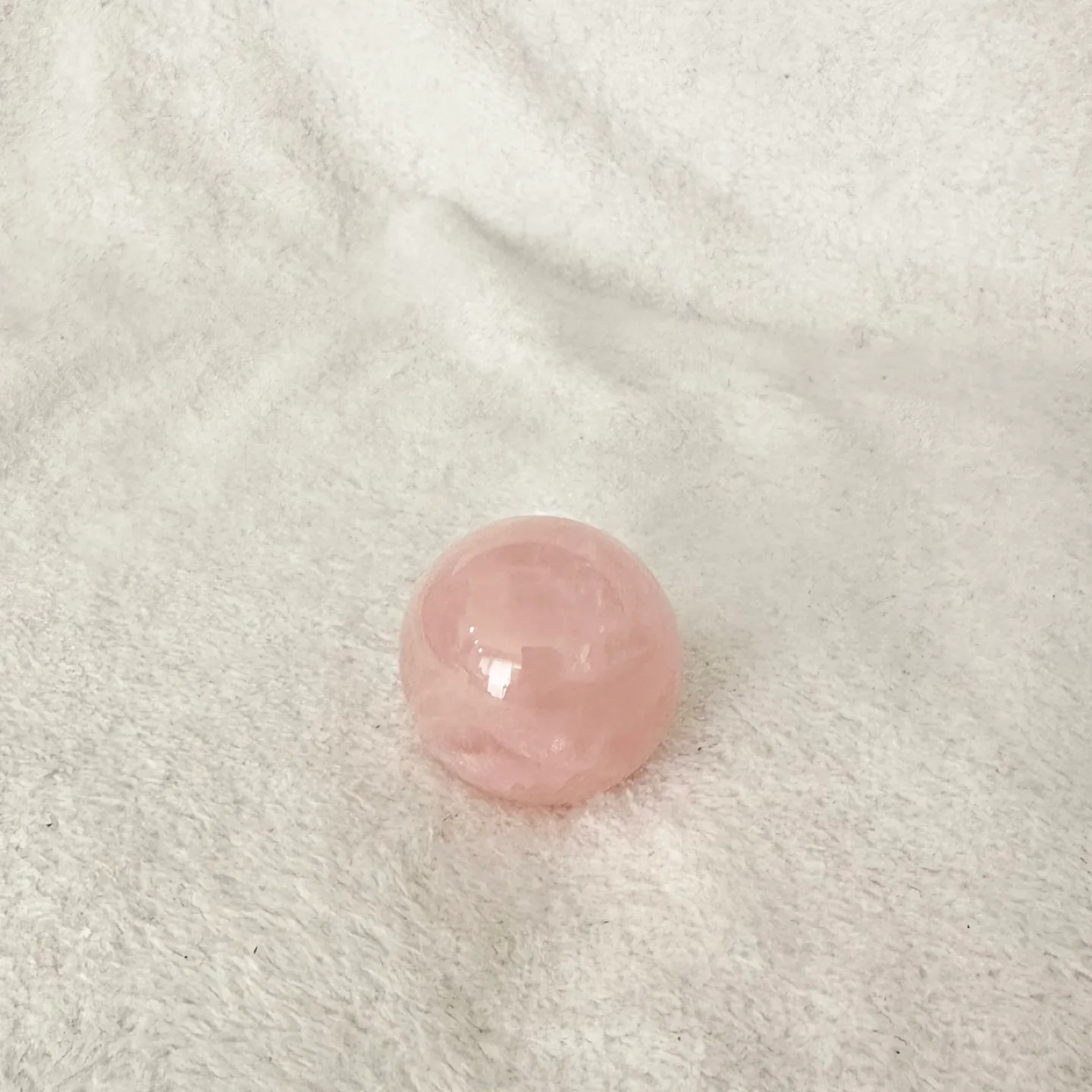 Rose Quartz Crystal Sphere image indicator(2)