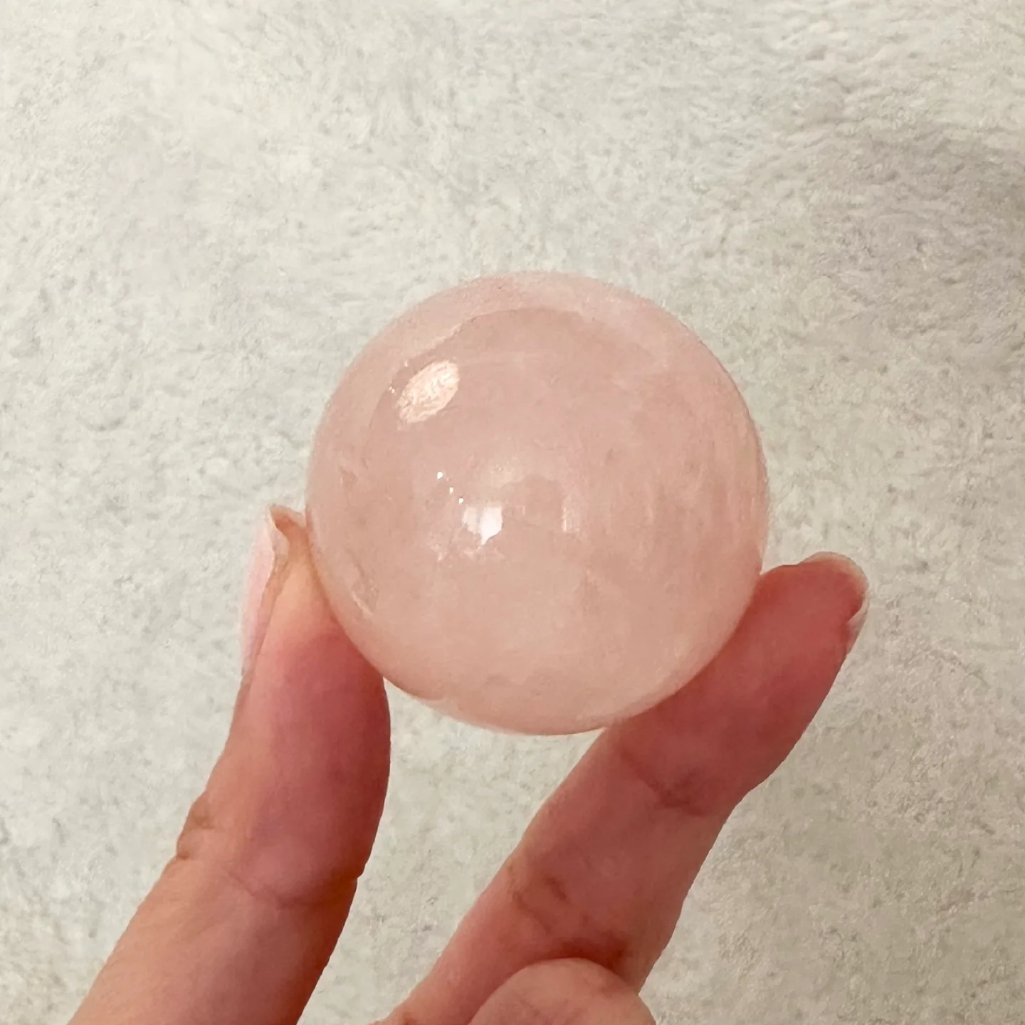 Rose Quartz Crystal Sphere thumbnail