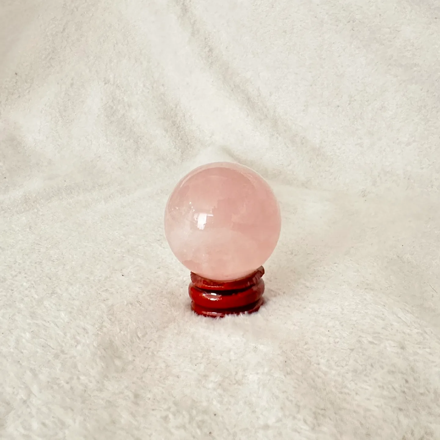 Rose Quartz Crystal Sphere image indicator(3)