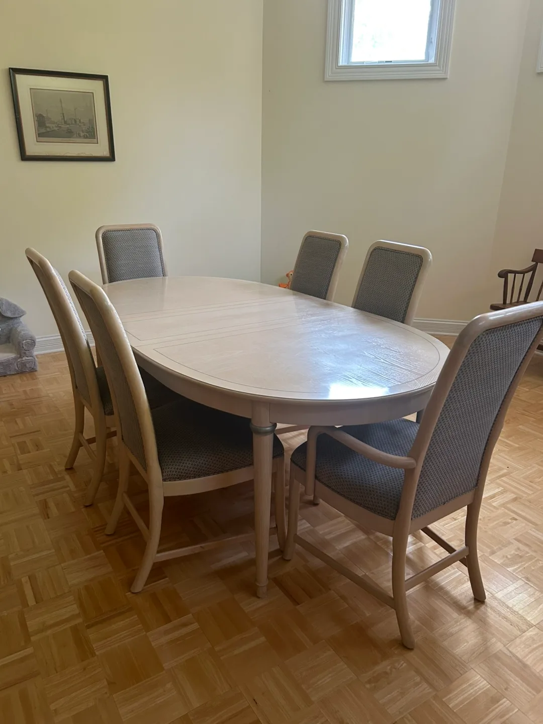 Dining Table Set with 6 Chairs thumbnail