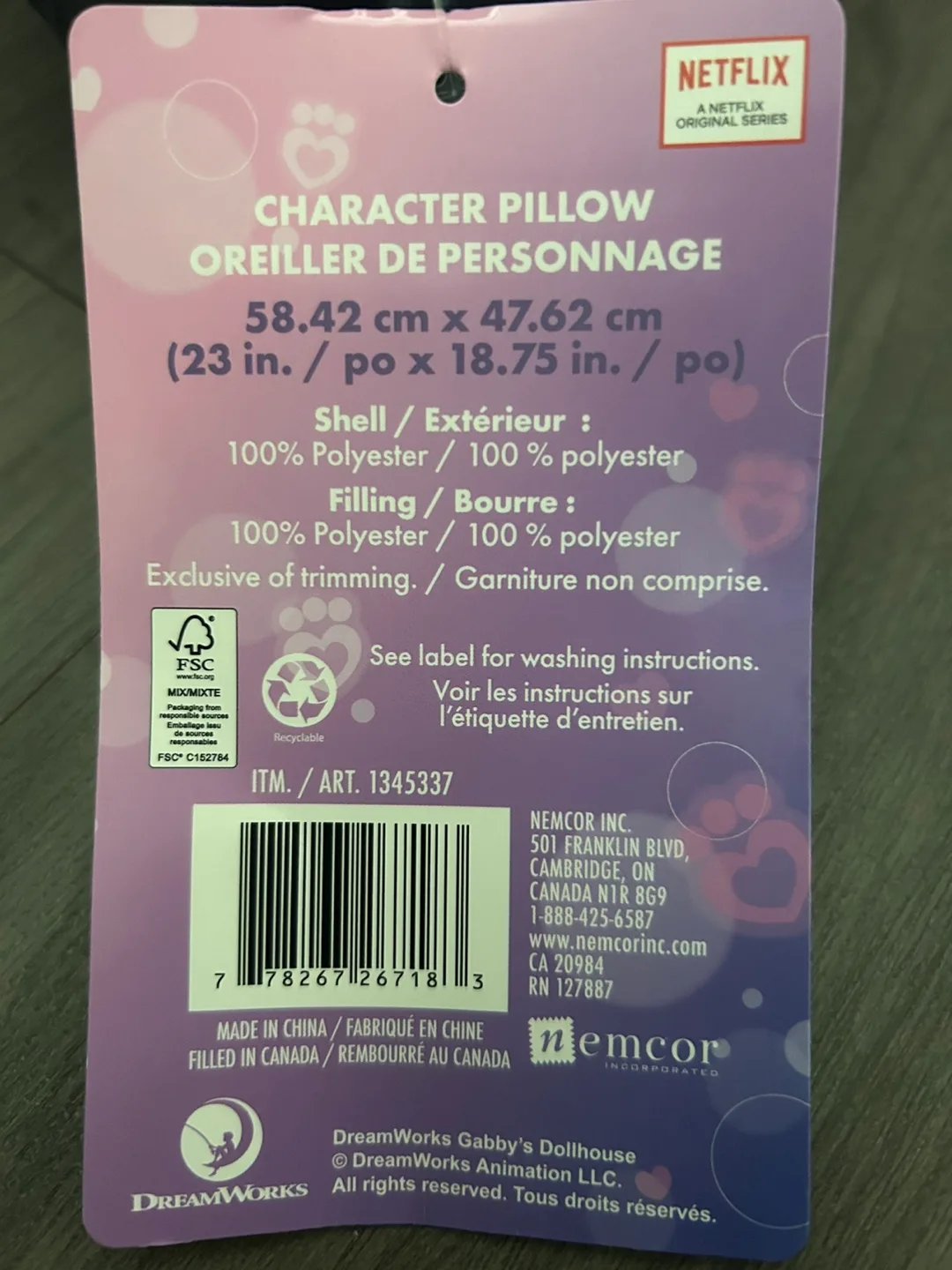 Gabby's Dollhouse Pillow - 23in x 19in image indicator(5)