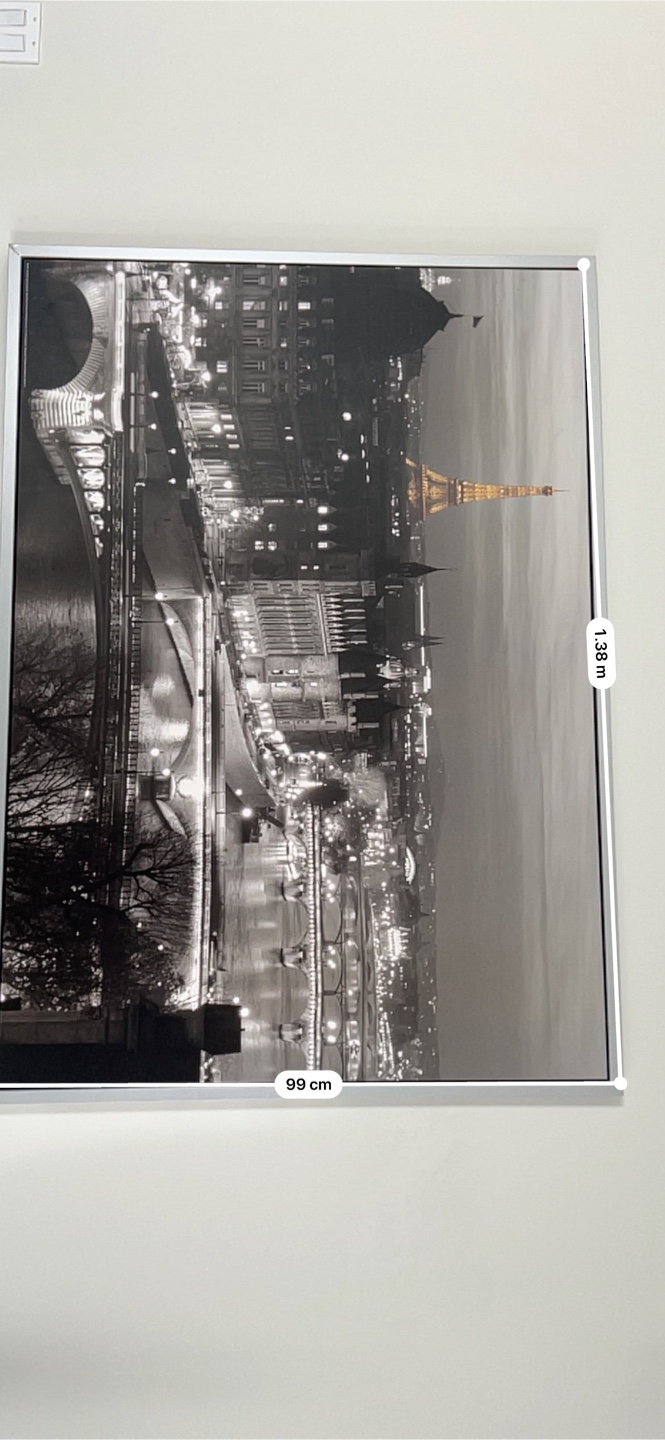 Large Modern Paris Abstract Wall Art - 1.4m x 1m - photo 2