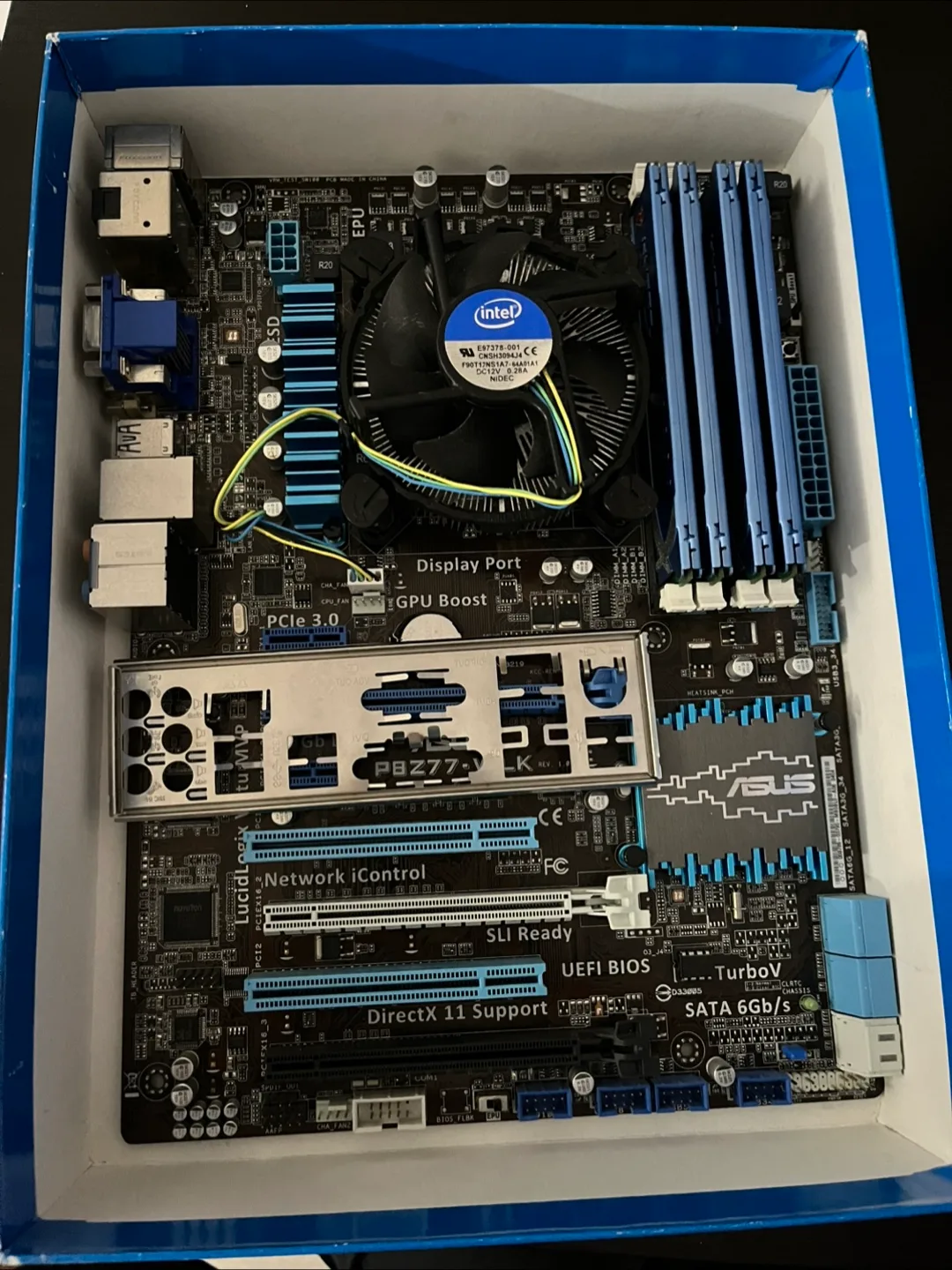 ASUS PBZ77-V LK Motherboard Combo thumbnail