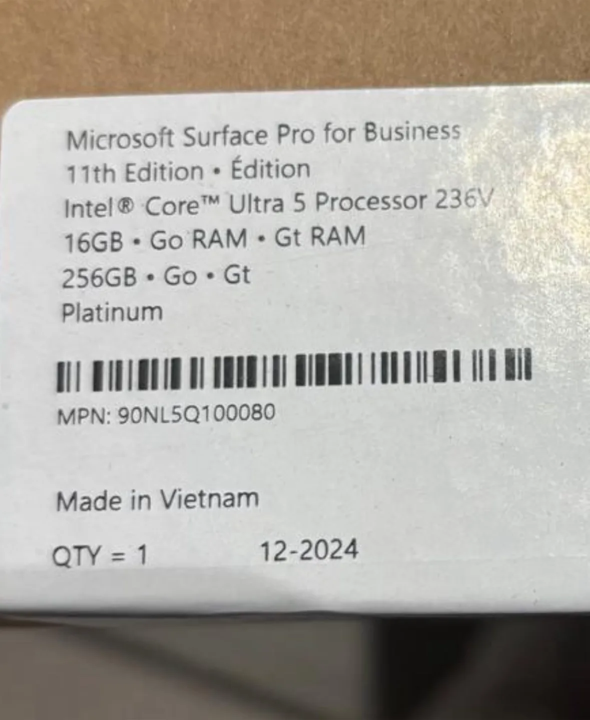 Microsoft Surface Pro for Business image indicator(9)