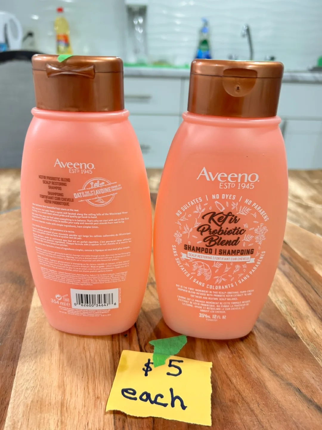 Aveeno Kefir Probiotic Blend Shampoo, 354 mL thumbnail