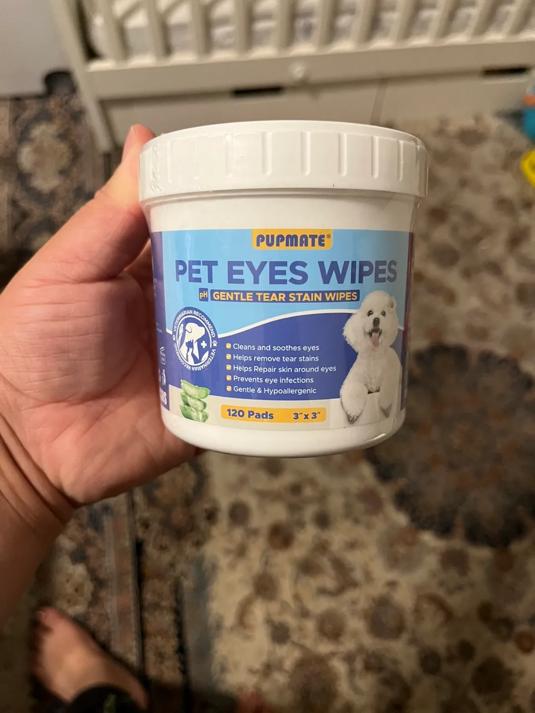 Pet Eyes Wipes - Gentle Tear Stain Wipes thumbnail
